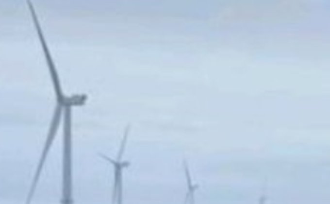 Offshore wind turbines at Blyth